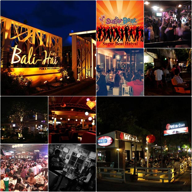 คึกคักยามค่ำคืนกับ 10 ร้านเหล้าหาดใหญ่