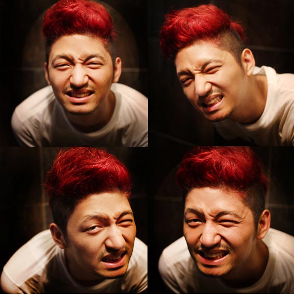 สีผมเจ็บ ๆ 