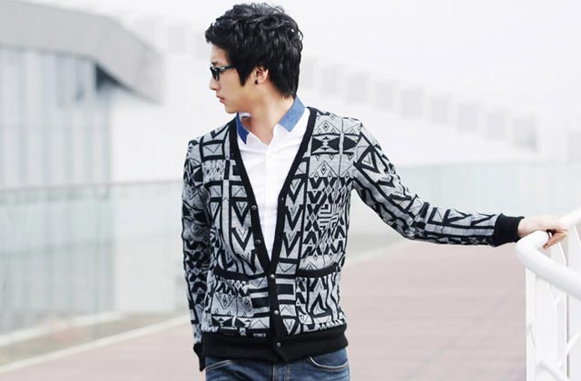 แต่งหล่อแบบผู้ดี ด้วยคาร์ดิแกนนิตติ้งเท่ ๆ สำหรับหนุ่ม ๆ