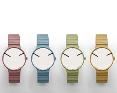 Cling Watch นาฬิกาข้อมือไร้ตัวเลขแบบมีสไตล์ 