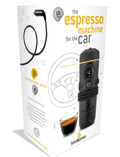 Handpresso Auto เครื่องชงกาแฟขนาดพกพาสำหรับคอกาแฟ