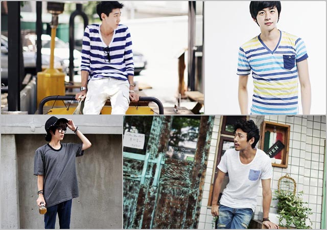 แฟชั่นเสื้อลายขวาง