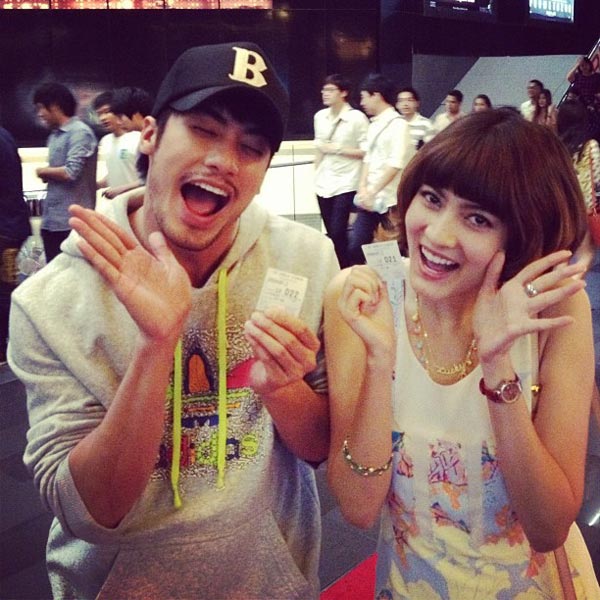 บอย โพสต์รูปโต้ตอบ มาร์กี้ คู่นี้น่ารักขาดใจ