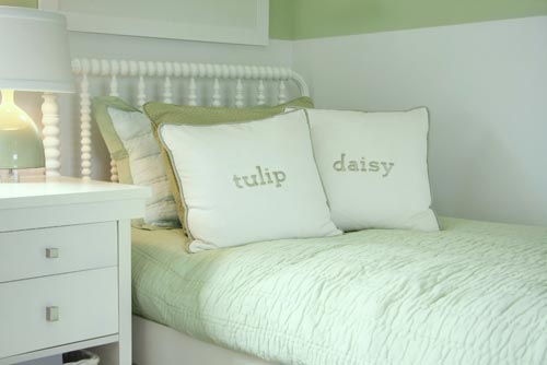 ห้องนอนสีเขียว