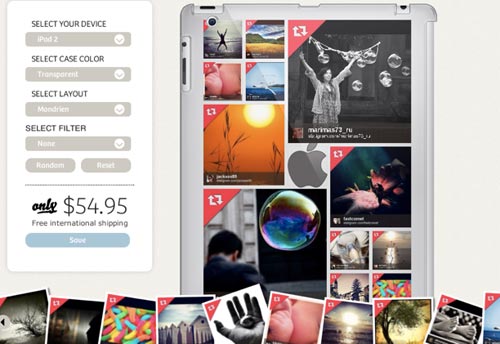 Casetagram เคสไอแพดภาพอินสตาแกรมจากฝีมือคุณเอง