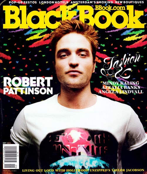 หล่อแบดบอย! โรเบิร์ต แพททินสัน ในมาดสุดยียวน บนปก Blackbook