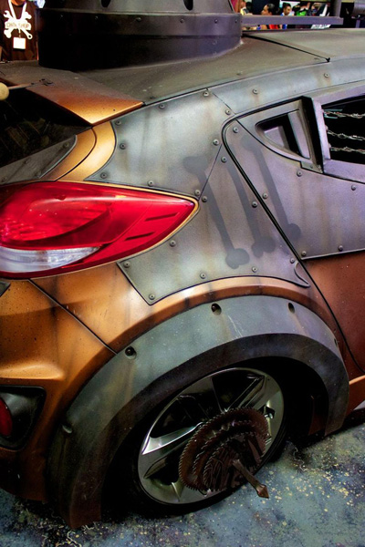 Hyundai Veloster Zombie Survival Machine