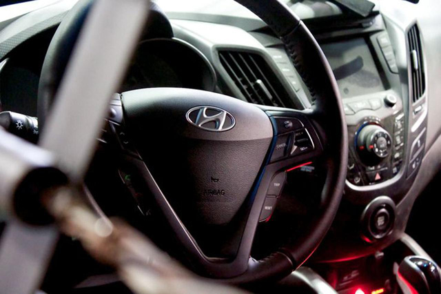 Hyundai Veloster Zombie Survival Machine