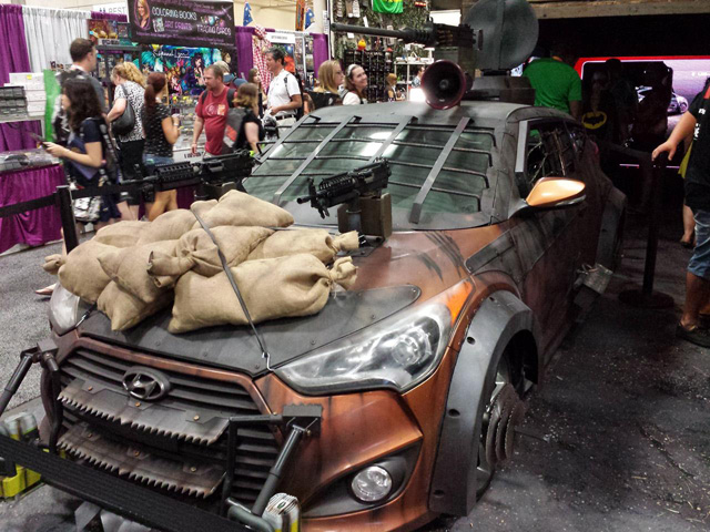 Hyundai Veloster Zombie Survival Machine