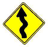 ทางคดเคี้ยวเริ่มขวา