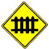 ทางข้ามทางรถไฟมีเครื่องกั้นทาง