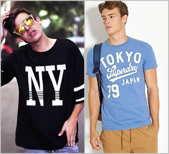 เสื้อยืดพิมพ์ลาย