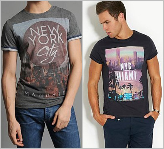 เสื้อยืดพิมพ์ลาย
