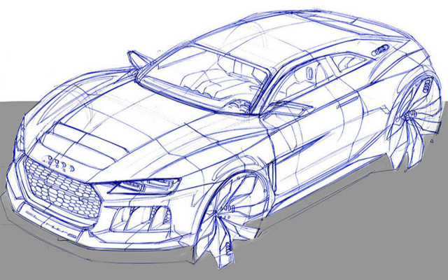 Audi Quattro Sport E-tron Concept