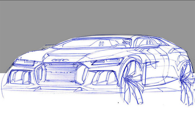 Audi Quattro Sport E-tron Concept