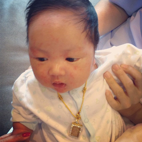 น้องข้าวหอม ลูกชายตั๊ก บงกช