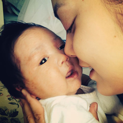 น้องข้าวหอม ลูกชายตั๊ก บงกช
