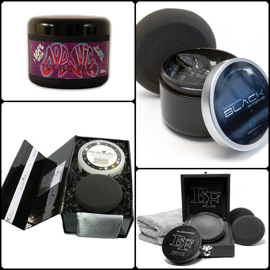 แว๊กซ์สำหรับรถสีดำ