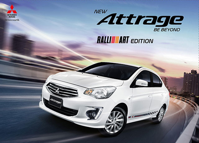 Mitsubishi Attrage RALLIART Edition