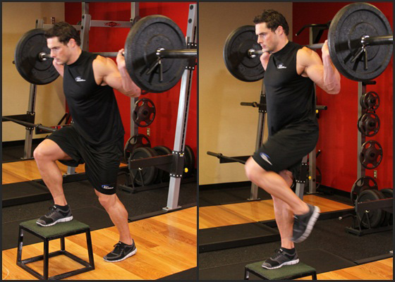 Alternating Step-Ups on Bench