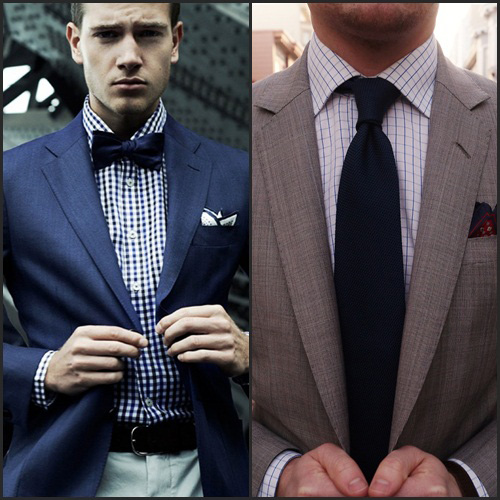 เชิ้ตลายตารางแบบสุภาพ