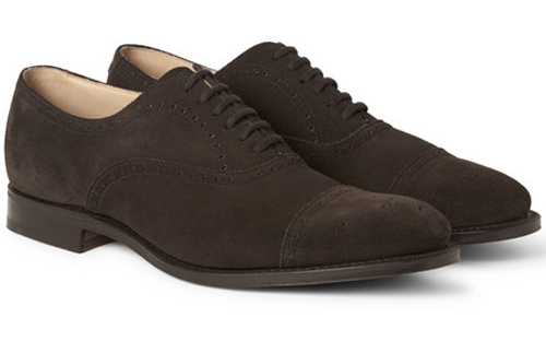 Suede Oxford Brogues
