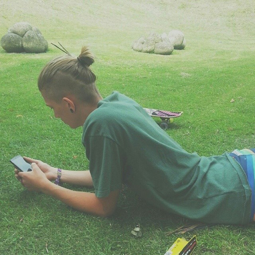 ทรงผมผู้ชาย เกล้ามวย 