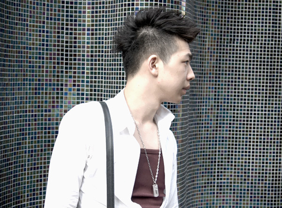 ทรงผมชายเปิดข้าง