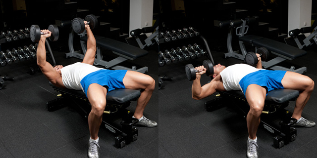 Decline bench press