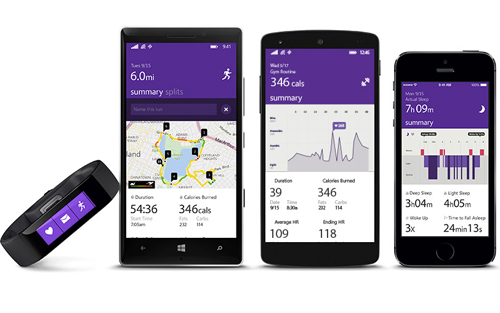 Microsoft band