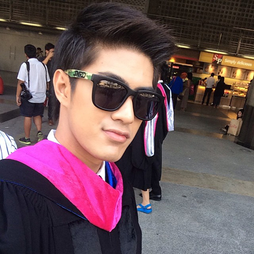 ทรงผมรับปริญญาผู้ชาย