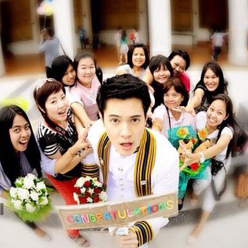 ทรงผมรับปริญญาผู้ชาย