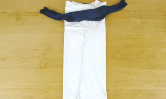 วิธีเก็บเสื้อผ้าใสกระเป๋า