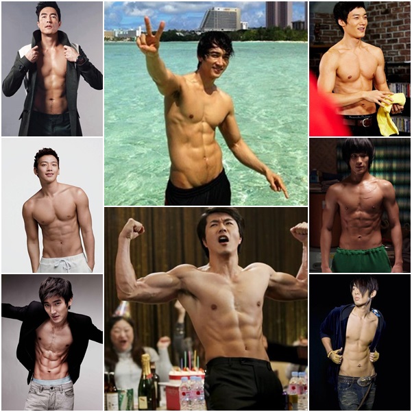 หนุ่มเอเชียหุ่นล่ำ