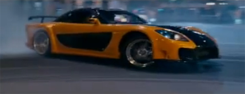 รถที่ใช้ใน fast 7