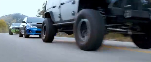 รถที่ใช้ใน fast 7