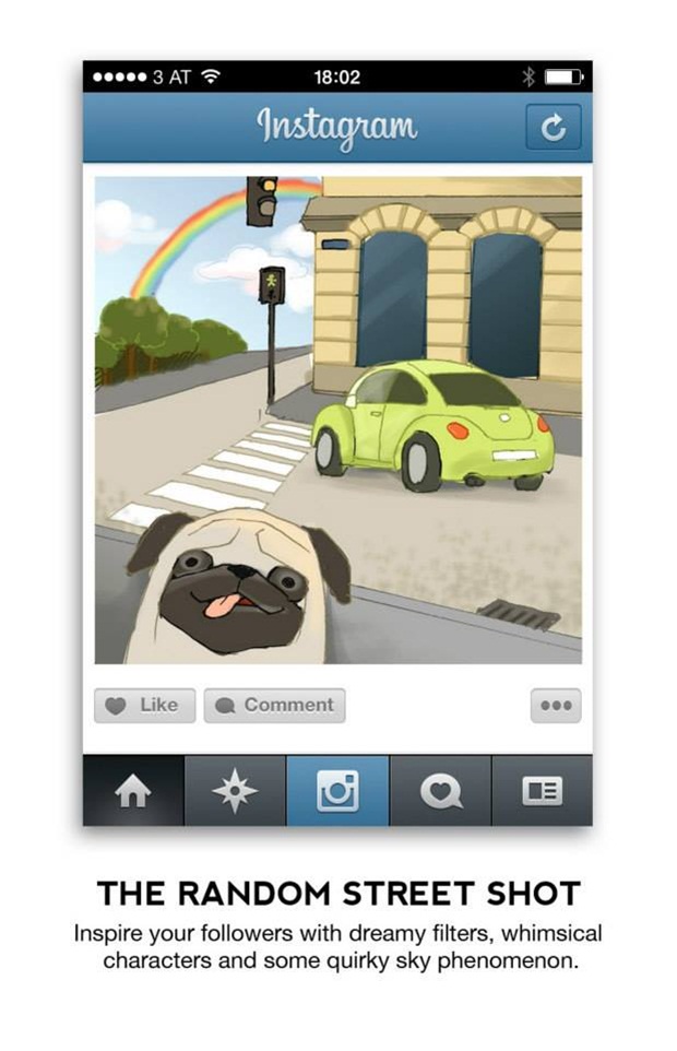 ถ่ายภาพ Instagram