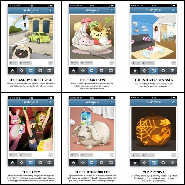  แนวการถ่ายภาพยอดฮิตในอินสตาแกรม