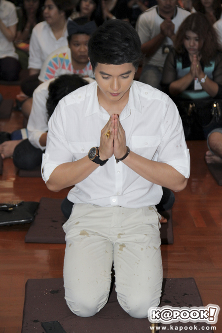เจมส์จิ เต้ย ทำบุญเปิดกล้อง Timeline จดหมาย - ความทรงจำ