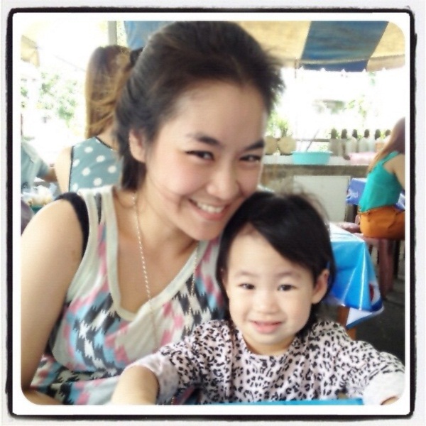 ชมภาพ...น้องออกัส-น้องออร์ก้า ลูกสาวลูกชาย เปิ้ล นาคร