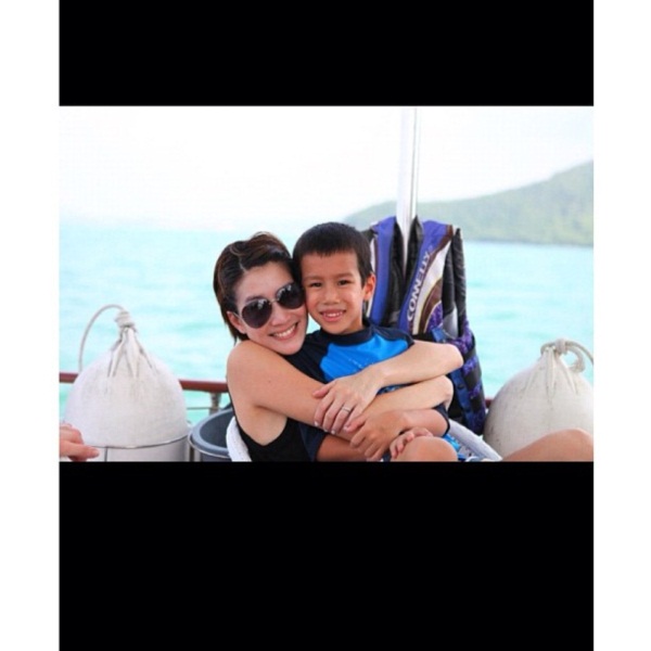 6 ขวบแล้วจ้า น้องเบเน่ ลูกชาย เจี๊ยบ โสภิตนภา ส่อเค้าความหล่อ 