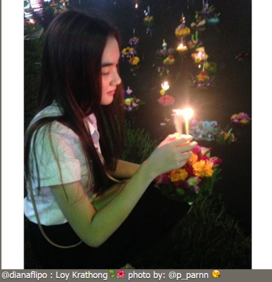 ดาราลอยกระทง 2557