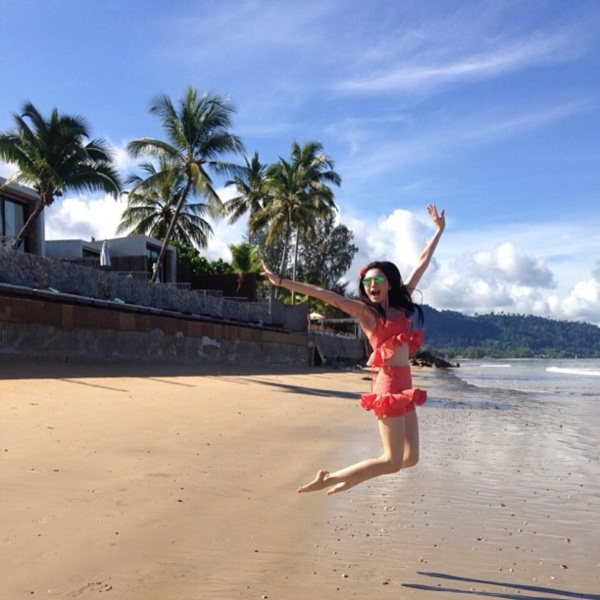 ใหม่ ดาวิกา ใบเฟิร์น พิมพ์ชนก 