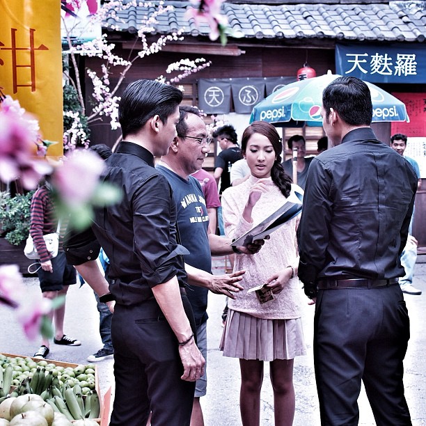 ภาพเบื้องหลังละคร รอยรักหักเหลี่ยมตะวัน