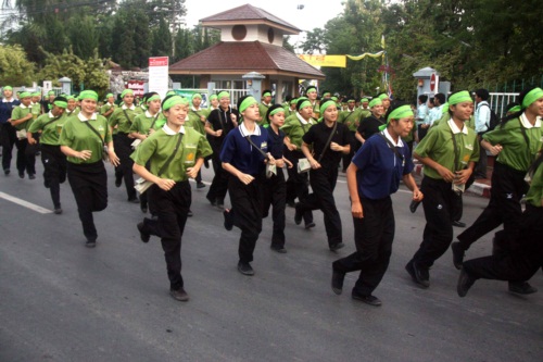 แม่โจ้ จัดงานเดิน-วิ่งการกุศลแม่โจ้-สันทราย 2555 