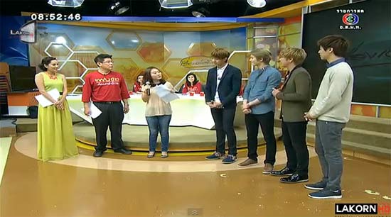 CNBLUE พร้อมมันส์ คอนเสิร์ต ไทย 2013 ในครอบครัวบันเทิง