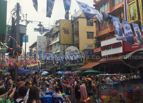 สงกรานต์ถนนข้าวสาร 2558