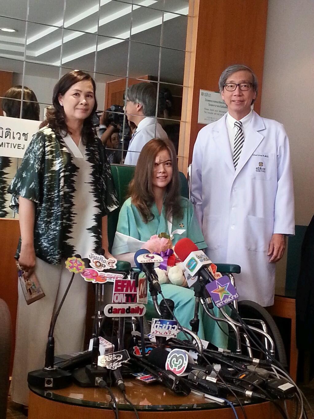 ไอซ์ ปรีชญา รถชน หมอสั่งพัก 1 เดือน เจ้าตัวรับไม่คาดเข็มขัดนิรภัย