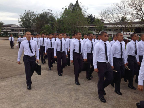 นักเรียนนายสิบตำรวจ 2557