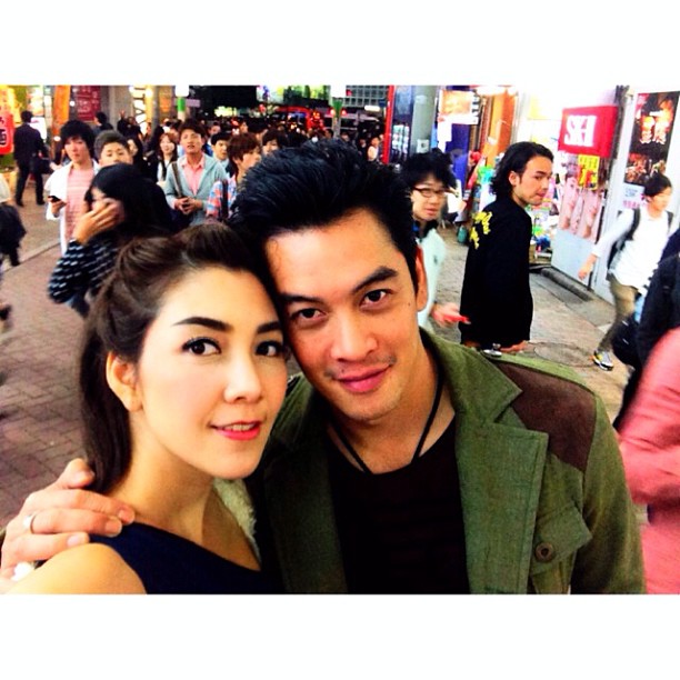 สวีทสุด ๆ ชาคริต-วุ้นเส้น จูงมือหวาน เที่ยวญี่ปุ่น